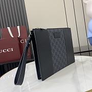 Fortok Gucci Pouch Navy And Black 28 x 22 x 3 cm - 5
