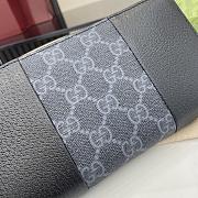 Fortok Gucci GG Supreme Long Wallet Navy 19 x 10 x 2.5 cm - 2