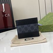 Fortok Gucci GG Supreme Wallet Navy 11 x 9 cm - 1