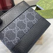 Fortok Gucci GG Supreme Wallet Navy 11 x 9 cm - 2