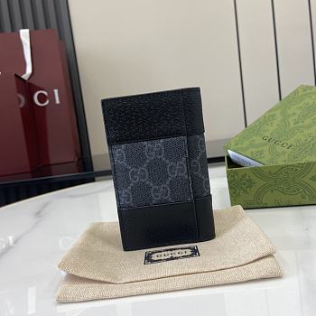 Fortok Gucci GG Supreme Wallet Navy 12 x 7.5 cm