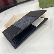 Fortok Gucci GG Supreme Wallet Navy 12 x 7.5 cm - 6