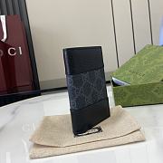 Fortok Gucci GG Supreme Wallet Navy 12 x 7.5 cm - 5