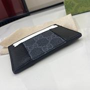 Fortok Gucci GG Card Holder Navy 10 x 7 cm - 5