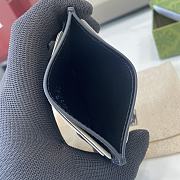 Fortok Gucci GG Card Holder Navy 10 x 7 cm - 2