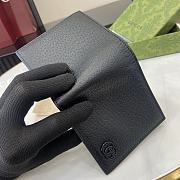 Fortok Gucci Ophiadia Wallet Full Black 10 x 10 cm - 3