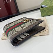 Fortok Gucci Ophiadia Wallet Brown 10 x 10 cm - 5