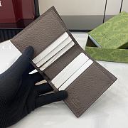 Fortok Gucci Ophiadia Wallet Brown 10 x 10 cm - 2