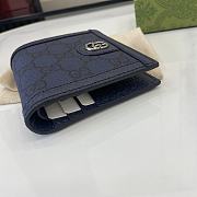 Fortok Gucci Ophiadia Wallet Navy 10 x 10 cm - 5