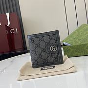 Fortok Gucci Ophiadia Wallet Grey 10 x 10 cm - 1