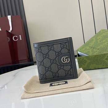 Fortok Gucci Ophiadia Wallet Grey 10 x 10 cm