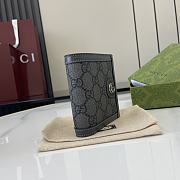 Fortok Gucci Ophiadia Wallet Grey 10 x 10 cm - 6