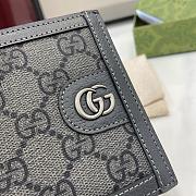 Fortok Gucci Ophiadia Wallet Grey 10 x 10 cm - 3