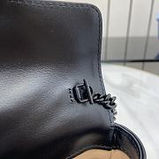 Fortok Gucci Marmont Full Black 16.5 x 10.2 x 5.1 cm - 6