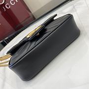 Fortok Gucci Marmont Heart Black 16.5 x 10 x 4.5 cm - 5