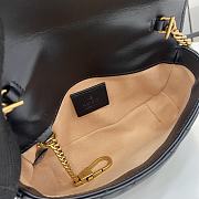 Fortok Gucci Marmont Heart Black 16.5 x 10 x 4.5 cm - 2