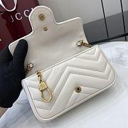 Fortok Gucci Marmont Heart White 16.5 x 10 x 4.5 cm - 4