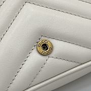 Fortok Gucci Marmont Heart White 16.5 x 10 x 4.5 cm - 3