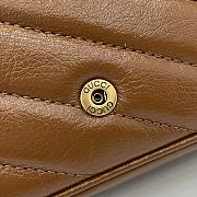 Fortok Gucci Marmont Heart Brown 16.5 x 10 x 4.5 cm - 2