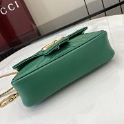 Fortok Gucci Marmont Heart Green 16.5 x 10 x 4.5 cm - 6