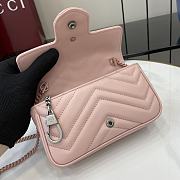 Fortok Gucci Marmont Heart Pink 16.5 x 10 x 4.5 cm - 5