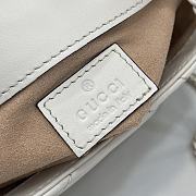Fortok Gucci Marmont White 16.5 x 10 x 4.5 cm - 2
