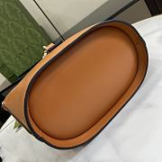 Fortok  Gucci Mini Bucket Brown 18.5 x 20.5 x 12.5  cm - 6