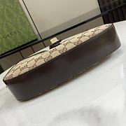 Fortok Gucci Moon Side Canva Brown 12 x 24 x 5 cm - 3