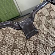 Fortok Gucci Moon Side Canva Brown 12 x 24 x 5 cm - 6