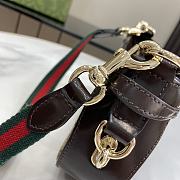 Fortok Gucci Moon Side Canva Brown 12 x 24 x 5 cm - 4