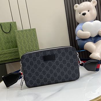 Fortok Gucci Navy men's bag Crossbody 14 x 22.5 x 7.5cm
