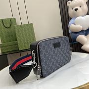 Fortok Gucci Navy men's bag Crossbody 14 x 22.5 x 7.5cm - 6