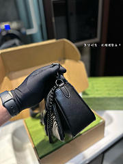 Fortok Gucci Marmont Full Black 25 cm  - 5