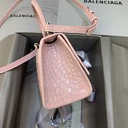 Fortok Balenciaga Hourglass Small Pink Crocodile Leather 19 x 8 x 11 cm - 6