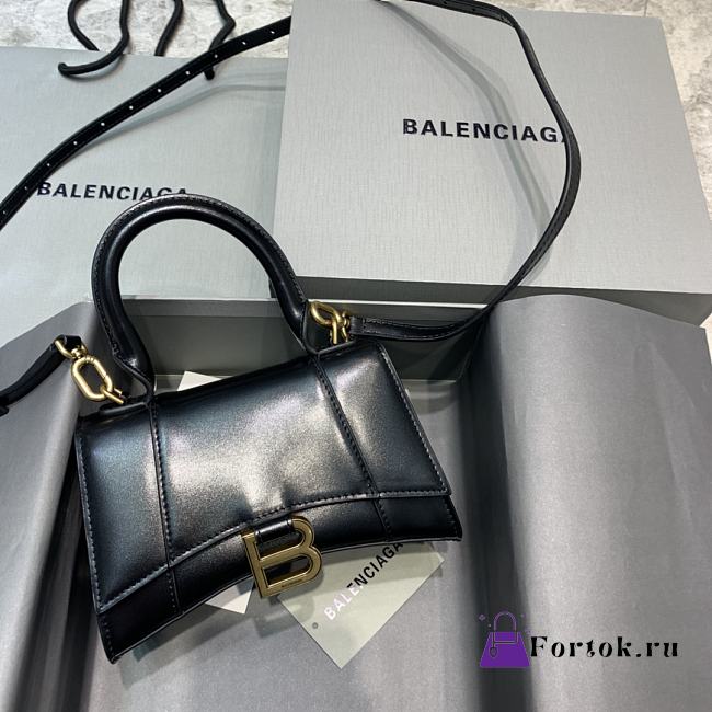 Fortok Balenciaga Hourglass Black 19 x 8 x 11 cm - 1