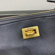 Balenciaga Women's Rodeo Sling Pochette Black Gold Hardware 22 x 13 x 5cm - 5