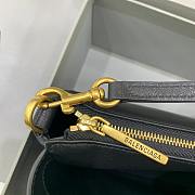 Balenciaga Women's Rodeo Sling Pochette Black Gold Hardware 22 x 13 x 5cm - 4
