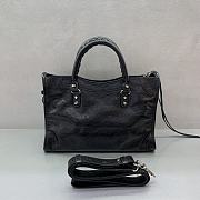 Fortok Balenciaga Medium Le City Black 30-13-20cm  - 4