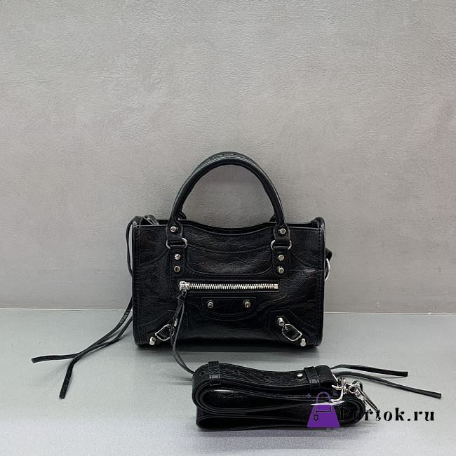 Fortok Balenciaga Mini Le City Black 23-10-16cm - 1