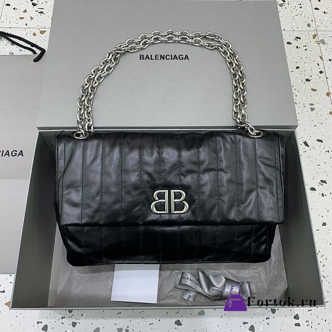 Fortok Balenciaga Monaco Black 32.5 x 22 x 9.9 cm - 1
