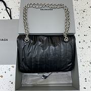 Fortok Balenciaga Monaco Black 27.9 x 18 x 9.9cm  - 3