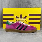 Fortok adidas x Gucci Gazelle Pink Velvet Women's 35 - 46 - 4