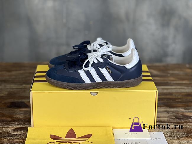 Fortok adidas x Gucci Gazelle Blue 35 - 46 - 1