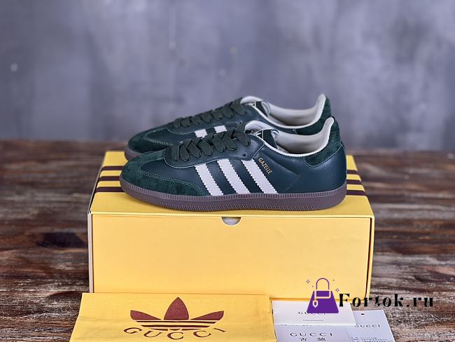 Fortok adidas x Gucci Gazelle Green 35 - 46 - 1