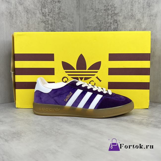 Fortok adidas x Gucci Gazelle Purple 35 - 46 - 1