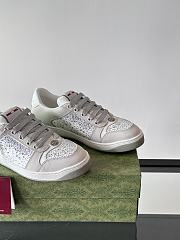 Fortok Gucci Women's Screener trainer In Grey  - 6