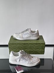 Fortok Gucci Women's Screener trainer In Grey  - 5