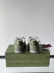 Fortok Gucci Women's Screener trainer In Green - 6