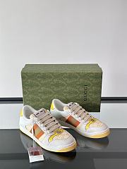 Fortok Gucci Women's Screener trainer In Yellow - 1