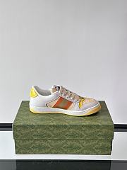 Fortok Gucci Women's Screener trainer In Yellow - 3